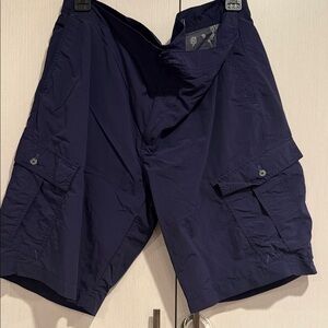 1901 Dark Blue Cargo Shorts